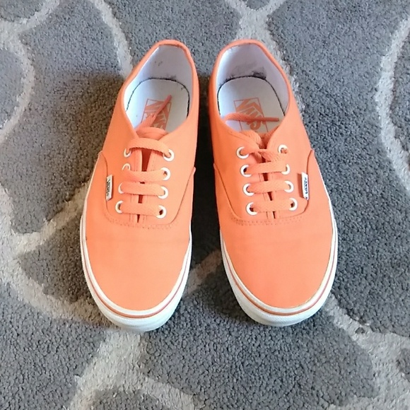 orange van shoes